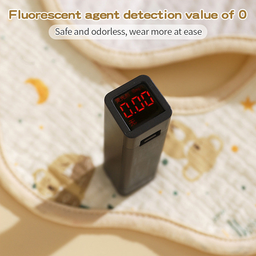 PURE COMFORT | 360° 旋转云感：绉布针织防水护颈围嘴 Baby Crepe & Knitted Bib · 360° Seamless Protection