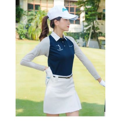 【READY STOCK】Ice Silk Golf Sun Protection Shawl – Lightweight Cooling UV-Blocking Shoulder Wrap for Women LS5252 冰丝高尔夫披肩