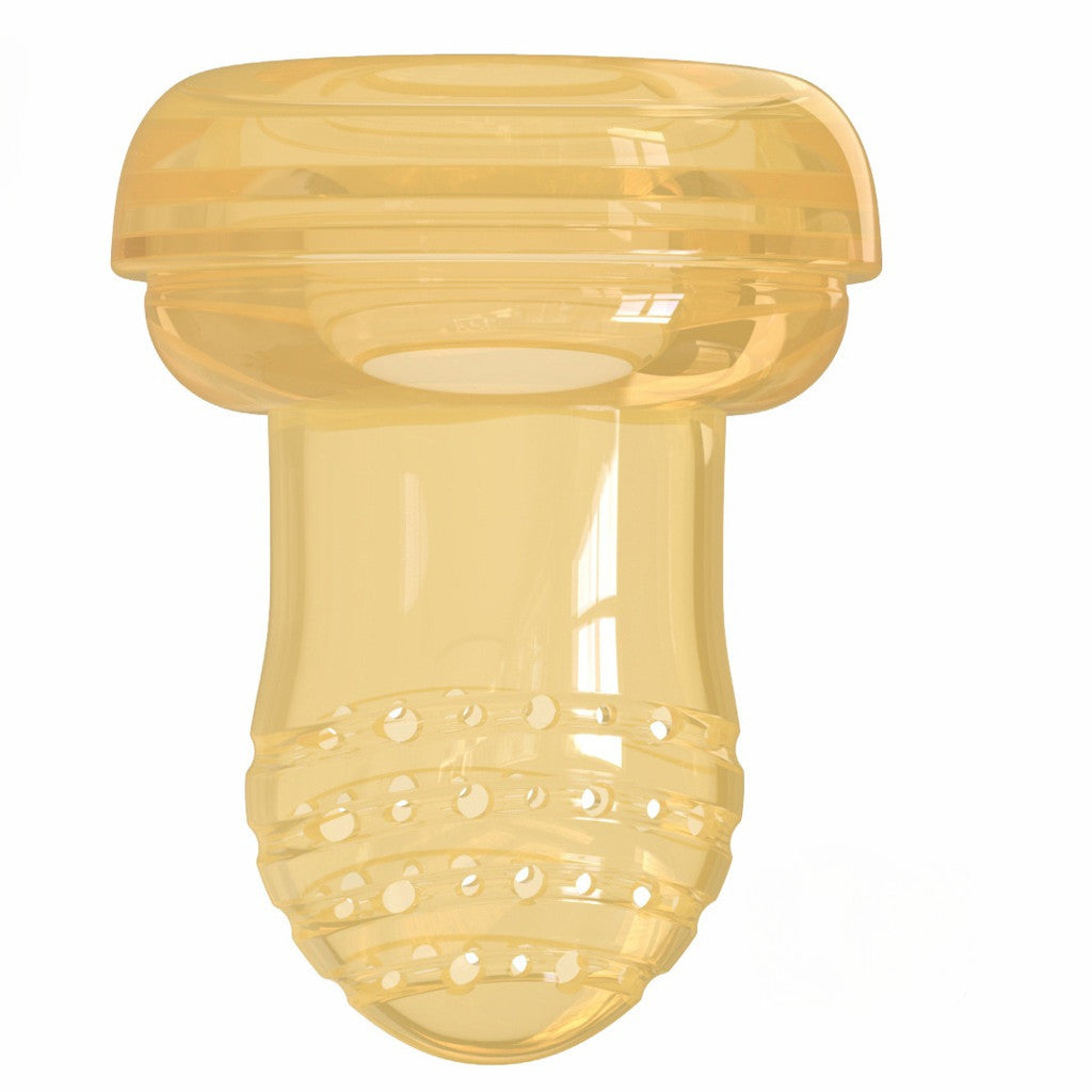 Baby Fruit Feeder Pacifier | Silicone Food Nibbler for Teething | Fruit Sucking Soother | Puting Buah Bayi Boleh Putar 婴儿水果咬咬乐 硅胶辅食 旋转式 磨牙