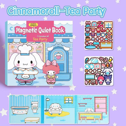 【READY STOCK】Magnetic Quiet Book | Montessori Educational Book | Learning Activity Puzzle Game for Toddlers 磁力安静书AJS-002