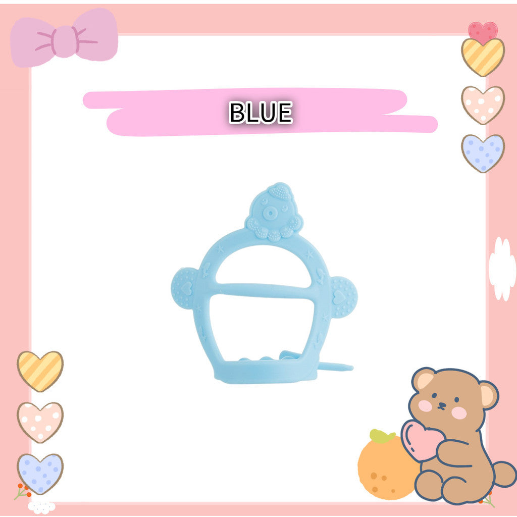 【BPA-FREE】Silicone Baby Teether (Soft & Safe) | Infant Teething Toy for Gum Relief | Gigitan Bayi Silikon Selamat 婴儿硅胶牙胶 磨牙棒 缓解牙龈酸痛