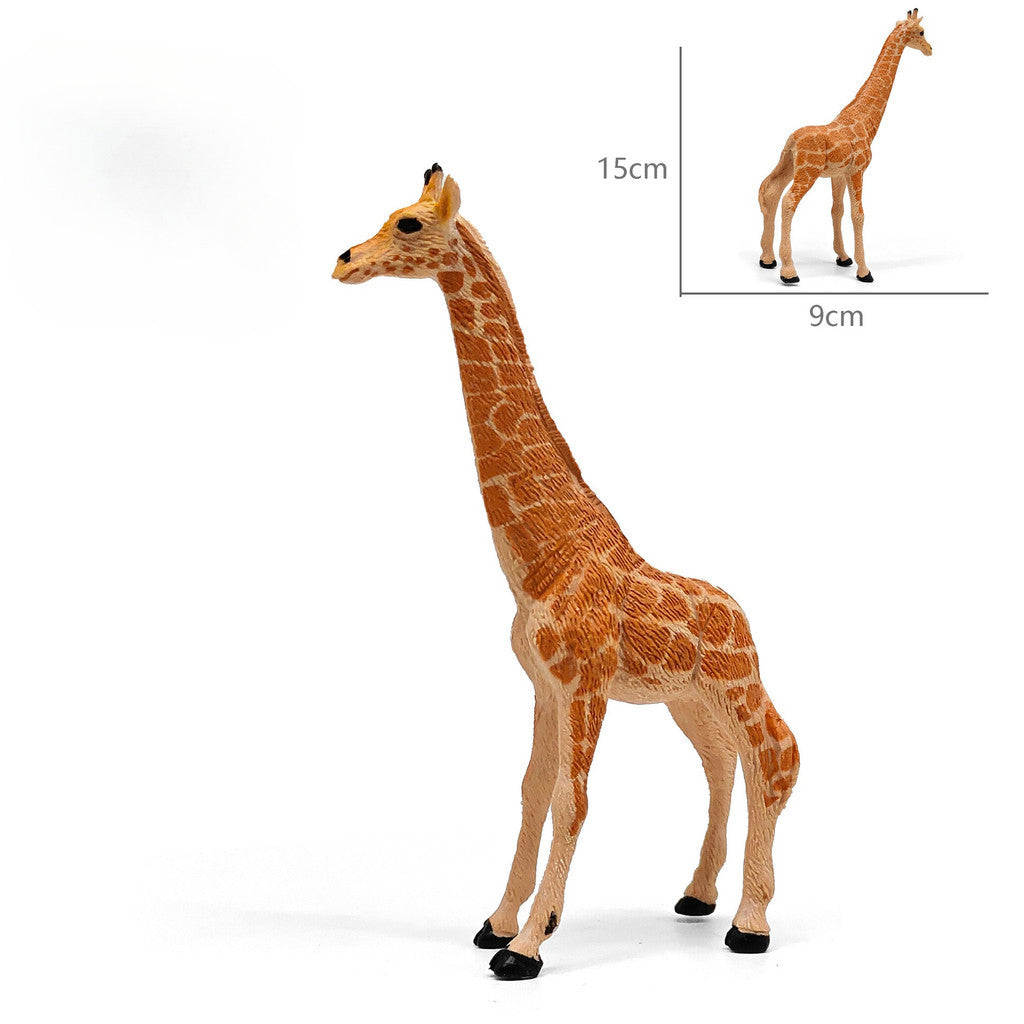 ZOO ANIMAL PRO | 大号橡胶动物玩具：仿真造型、耐摔防撞 | 幼儿早教启蒙 | 现货秒发 Big Rubber Animal Toys for Kids | Educational Learning & Durable Play Set