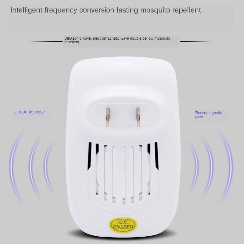 (READY STOCK)Ultrasonic Pest Repeller | Plug-in Electronic Pest Control | Effective Against Cockroach, Rat,   超声波驱虫器