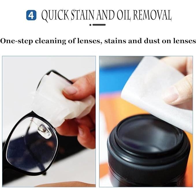 READY STOCK!!! Anti-Fog Wipes for Glasses | Lens Cleaning Wipes | Spectacle & Phone Screen Wipes 防雾眼镜湿巾 | 镜片清洁湿巾