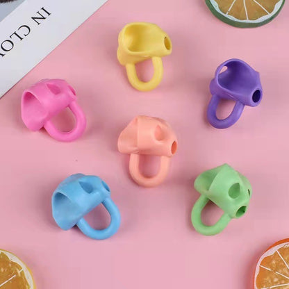 【READY STOCK】Kids Pencil Holder Grip | Silicone Pen Holder | Pemegang Pensel Kanak-Kanak | 儿童握笔器
