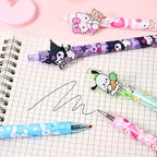 Cartoon Press Pen | Black & Blue Ink Ballpoint | Creative Student Prizes & Gift Stationery 可爱按压笔 卡通圆珠笔 学生奖品 办公文具