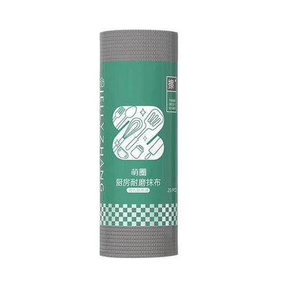 READY STOCK!!! 25PCS Kitchen Versatile Disposable Cleaning Cloth | Durable & Multi-Purpose Wipes 厨房多用途一次性清洁布 | 耐用多功能抹布