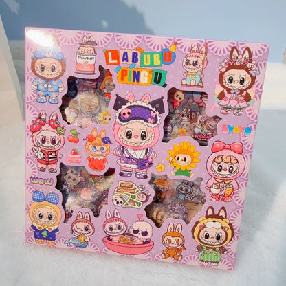 【READY STOCK】Sanrio Cute Cartoon 3D Bubble Sticker 2 Sheets | Pelekat 3D Kartun Sanrio | 三丽鸥可爱卡通