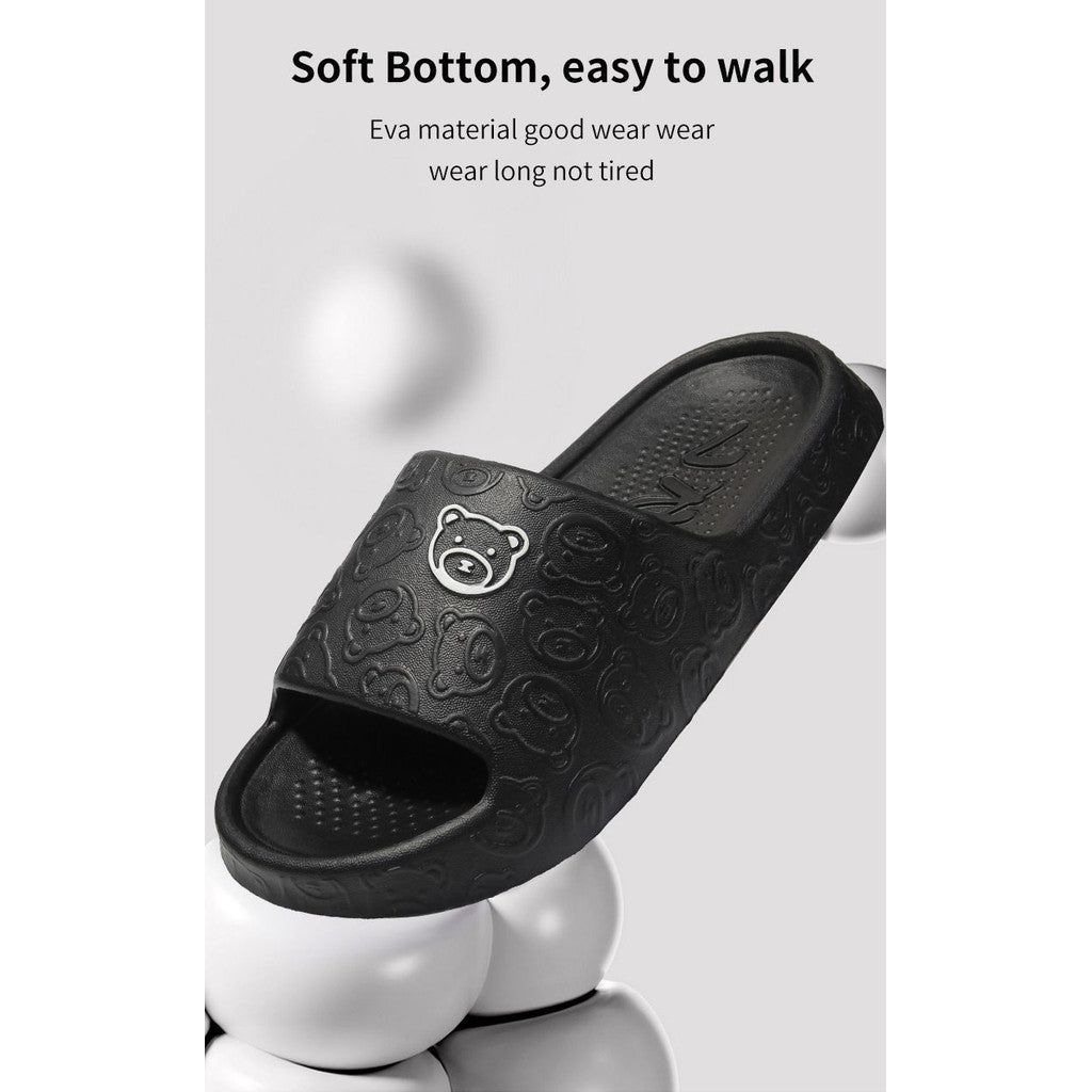 【ANTI-SLIP】Women’s Soft Cloud Slippers (B2024) | Lightweight Indoor Outdoor Sandals | Thick Sole Non-Slip Flip Flops | Selipar Perempuan 女士防滑拖鞋 踩屎感 浴室居家