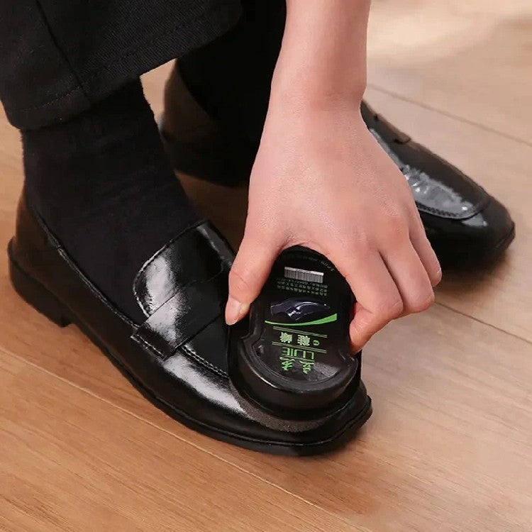 (READYSTOCK) Double Side Shoe Polish Colorless Polishing Sponge Rub Cleaner Wax Applicator Boot Shine Brush 皮鞋鞋油抛光