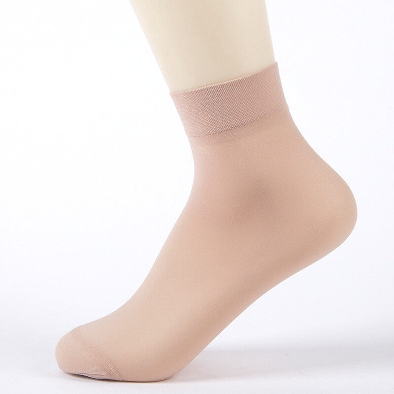 【READY STOCK】Women’s Viscose Nylon Stockings | Anti-Snag Short Socks | Stokin Wanita | 女士粘纤防勾丝袜