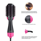 Professional Blow Dryer Brush | Round Brush Volumizer for Hair | All-in-One Styler Comb MO82 一步到位热风梳 吹干造型 二合一 负离子