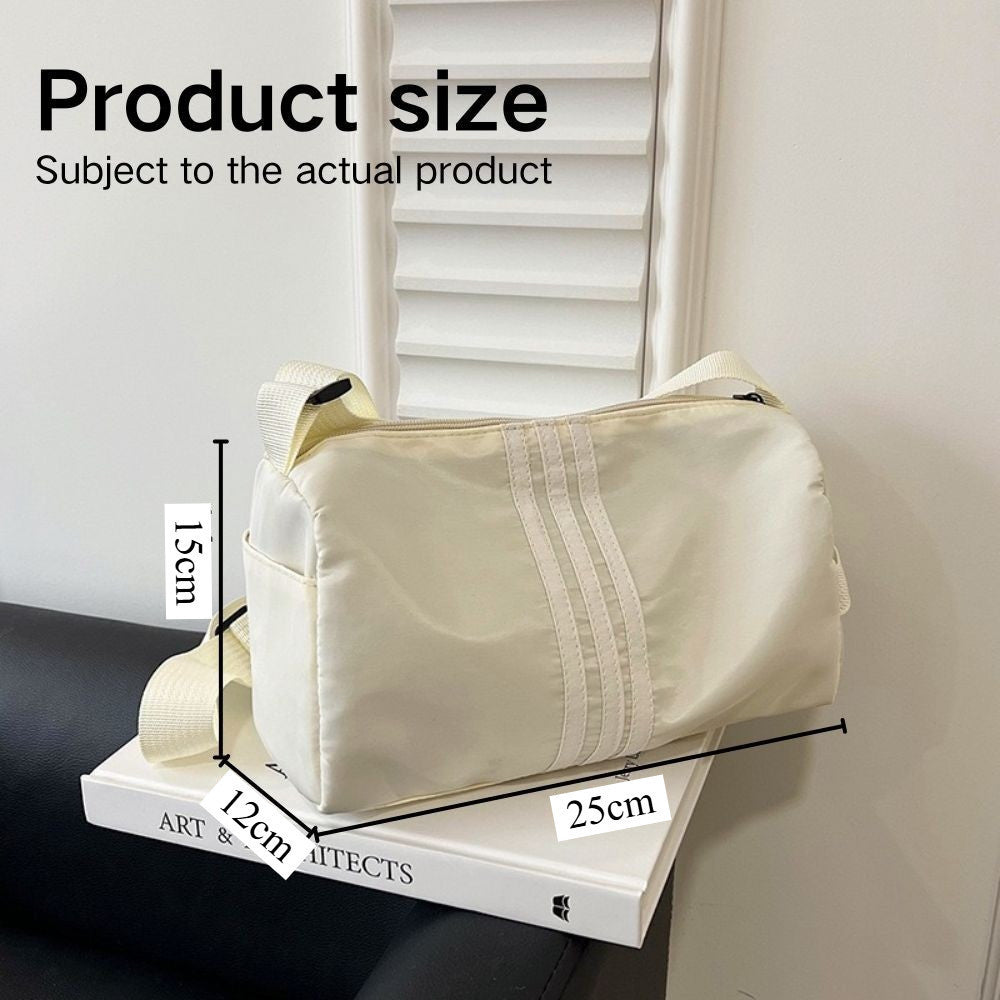 2-Way Nylon Hobo Bag | Lightweight Crossbody Messenger Bag B07136 | Water-Resistant Travel Sling Bag | Beg Bahu Wanita 极简机能风 尼龙斜挎包 腋下包 运动休闲