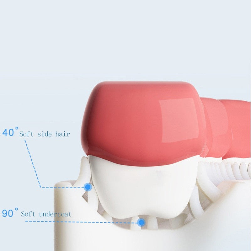 READY STOCK‼️ U-Shape Kids Toothbrush | Soft Silicone Brush for 2-6 / 6-12 Years 儿童U型牙刷 | 软硅胶刷头
