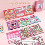 Magnetic Puzzle Book for Toddlers | Educational Learning Book (AJS-002) | Travel Busy Toy & Sensory Game | Mainan Budak 磁性安静书 益智贴纸书 专注力训练 亲子互动