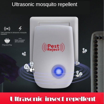 (READY STOCK)Ultrasonic Pest Repeller | Plug-in Electronic Pest Control | Effective Against Cockroach, Rat,   超声波驱虫器