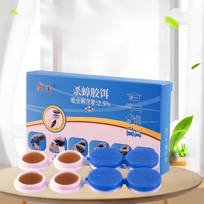 【READY STOCK】Housheng Cockroach Gel Bait | Safe & Odorless Roach Bait Box | Effective Cockroach Control Solution 厚生杀蟑胶饵
