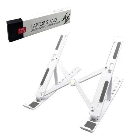 (READYSTOCK) Portable Laptop Stand Adjustable Foldable Laptop Holder  Notebook Stand Healthy Posture 便携式笔记本支架