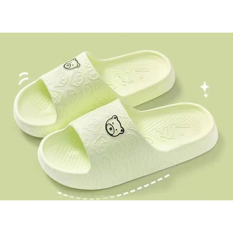 【ANTI-SLIP】Women’s Soft Cloud Slippers (B2024) | Lightweight Indoor Outdoor Sandals | Thick Sole Non-Slip Flip Flops | Selipar Perempuan 女士防滑拖鞋 踩屎感 浴室居家