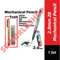 6016 2.0mm 2B Mechanical Pencil / Pensil Khat / Pencil Jawi / Pencil Drawing / Article Pencil