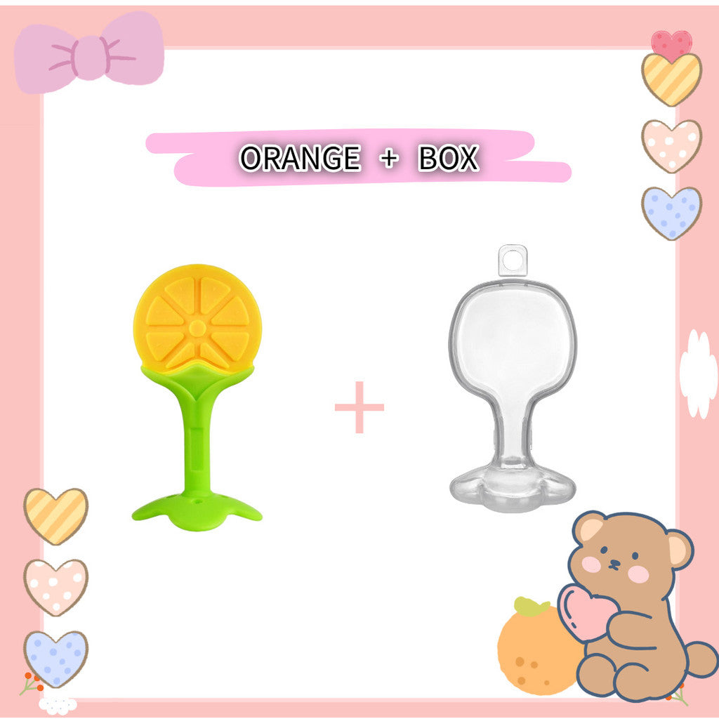 【BPA-FREE】Silicone Baby Teether (Soft & Safe) | Infant Teething Toy for Gum Relief | Gigitan Bayi Silikon Selamat 婴儿硅胶牙胶 磨牙棒 缓解牙龈酸痛