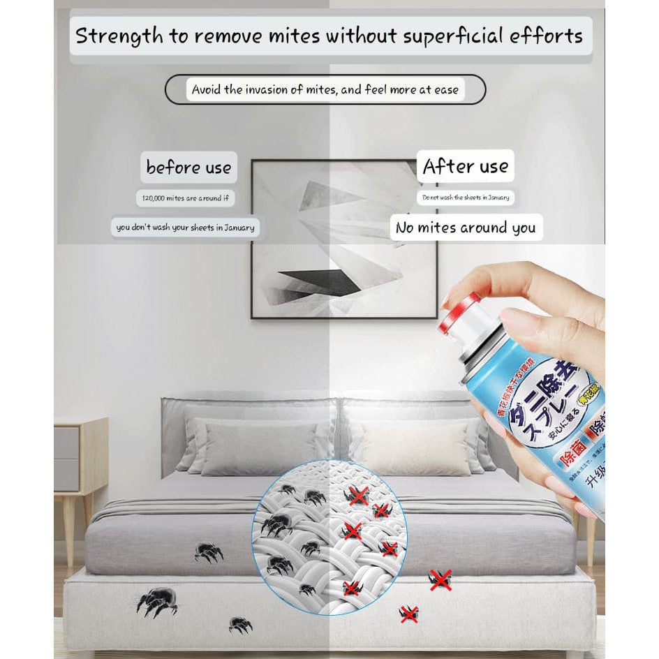 READY STOCK!!! Anti-Dust Mite Spray 360ml | Bed Bug Killer | Dust Mite Control Spray | Allergy Defense 除尘螨喷雾 杀床虱喷雾