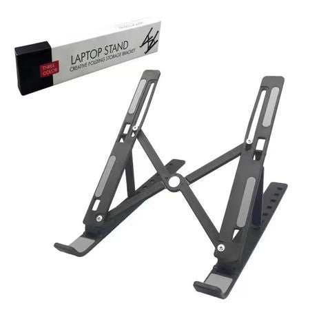 (READYSTOCK) Portable Laptop Stand Adjustable Foldable Laptop Holder  Notebook Stand Healthy Posture 便携式笔记本支架