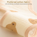 PURE COMFORT | 360° 旋转云感：绉布针织防水护颈围嘴 Baby Crepe & Knitted Bib · 360° Seamless Protection