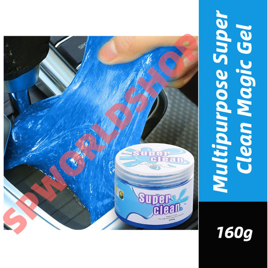 READY STOCK!!! 160g Multipurpose Super Clean Magic Gel | Car Dust Remover Cleaning Gel 清洁魔力胶 | 车用除尘清洁胶