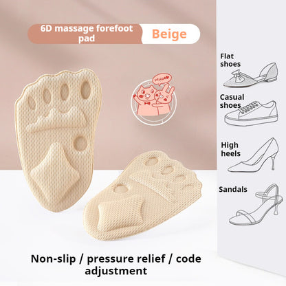 Insoles Patch Heel Pads for Adult Shoes Antiwear Feet Pad Cushion Insert Insole Heel Protector Toe Filler 鞋头塞&鞋垫&后跟鞋垫