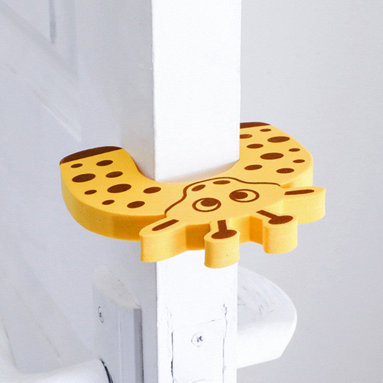 Safety Door Stopper (C0D1) | Anti-Finger Pinch Guard | Cartoon Foam Door Wedge Protector | Penyekat Pintu Bayi 宝宝安全门塞 防夹手 门卡 泡沫门挡
