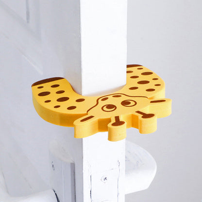 【READY STOCK】Baby Kid Safety Door Stopper Anti-Finger Pinch Guard Cartoon Door Wedge Child Safety Protector 安全防夹手门卡 C0D1