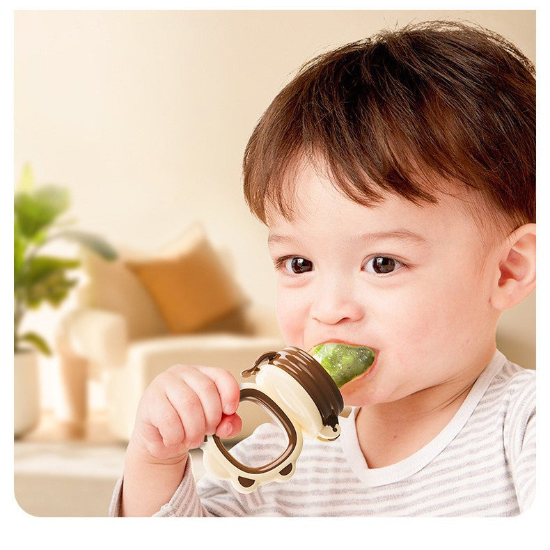 【READY STOCK】Baby Fruit Feeder Pacifier Nnipple Silicon Rotatable| Puting Buah Bayi Silikon Boleh Putar | 婴儿辅食水果咬咬乐