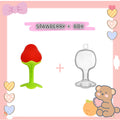 【BPA-FREE】Silicone Baby Teether (Soft & Safe) | Infant Teething Toy for Gum Relief | Gigitan Bayi Silikon Selamat 婴儿硅胶牙胶 磨牙棒 缓解牙龈酸痛