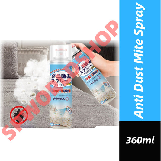 READY STOCK!!! Anti-Dust Mite Spray 360ml | Bed Bug Killer | Dust Mite Control Spray | Allergy Defense 除尘螨喷雾 杀床虱喷雾