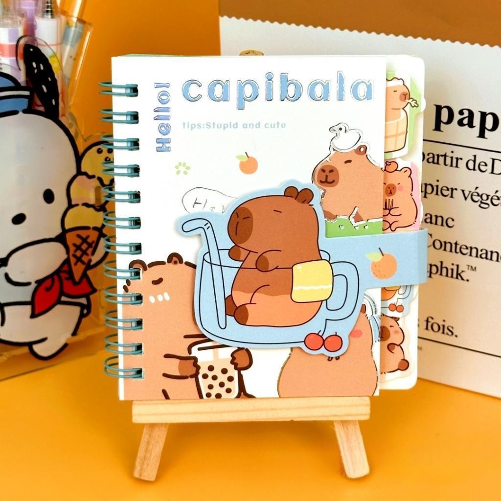【READY STOCK】Cute Cartoon Portable Notebook | Mini Pocket Journal | Kawaii Stationery for School & Office 可爱卡通记事本