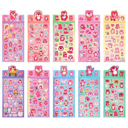 【READY STOCK】Sanrio Cute Cartoon 3D Bubble Sticker 2 Sheets | Pelekat 3D Kartun Sanrio | 三丽鸥可爱卡通