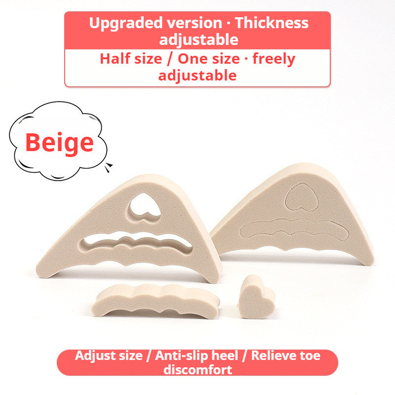 Insoles Patch Heel Pads for Adult Shoes Antiwear Feet Pad Cushion Insert Insole Heel Protector Toe Filler 鞋头塞&鞋垫&后跟鞋垫