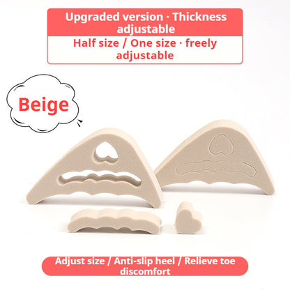 Insoles Patch Heel Pads for Adult Shoes Antiwear Feet Pad Cushion Insert Insole Heel Protector Toe Filler 鞋头塞&鞋垫&后跟鞋垫