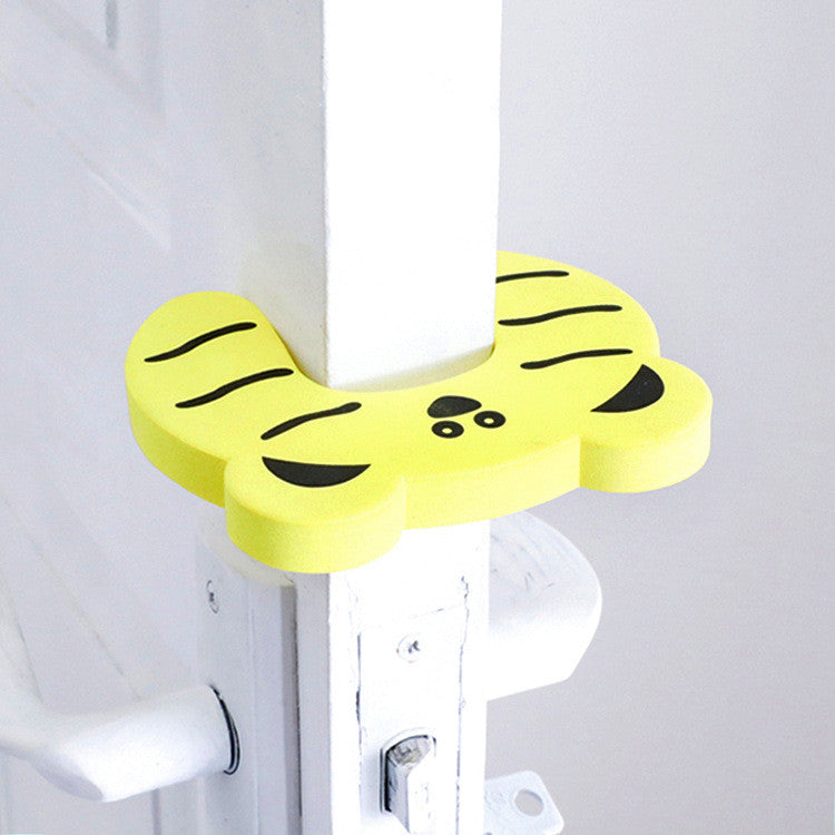 Safety Door Stopper (C0D1) | Anti-Finger Pinch Guard | Cartoon Foam Door Wedge Protector | Penyekat Pintu Bayi 宝宝安全门塞 防夹手 门卡 泡沫门挡