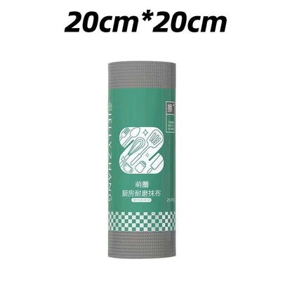 READY STOCK!!! 25PCS Kitchen Versatile Disposable Cleaning Cloth | Durable & Multi-Purpose Wipes 厨房多用途一次性清洁布 | 耐用多功能抹布