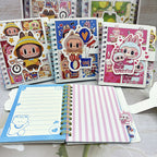 Cute Cartoon Portable Notebook | Mini Pocket Journal for Students | Small Memo Pad School & Office Supplies 可爱卡通记事本 迷你口袋本 随身笔记