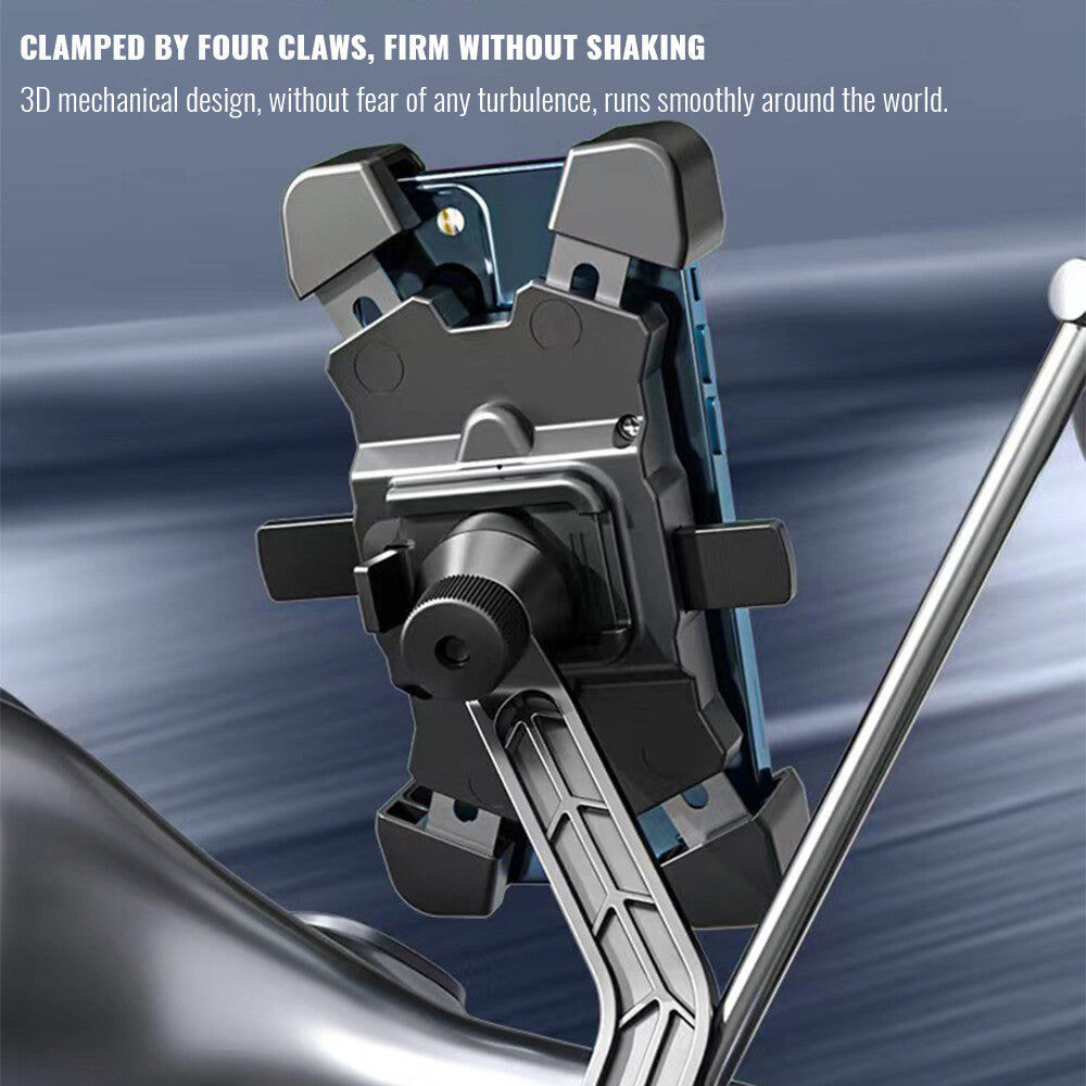 (READYSTOCK) Motorcycle Mobile Phone Stand Mount And  Mirror Phone Holder 360 Degree Rotation JY-012/JY-013 摩托车手机支架