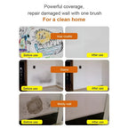 Small Roller Wall Patching Cream | Professional White Latex Paint for Home | Waterproof & Seamless Wall Repair 滚轮式墙面修补 快速补漆 无痕修复 洁白如新