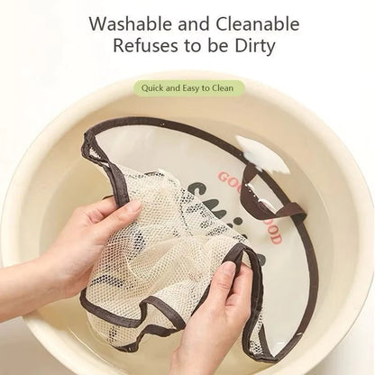 【READY STOCK】Hanging Mesh Storage Bag | Single-Layer Closet Organizer | Dustproof Underwear Bra Socks Storage 悬挂式收纳网兜 C1