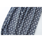 【FreeSize】Versatile Thin High-Waist Ice Silk Denim Straight-Leg Cool Pants Wide-Leg Loose Casual Pants J001