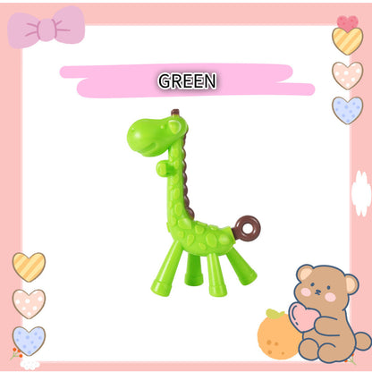 【READY STOCK】Silicone Baby Teether (BPA Free & Soft) | Gigitan Bayi Silikon Selamat | 婴儿硅胶牙胶