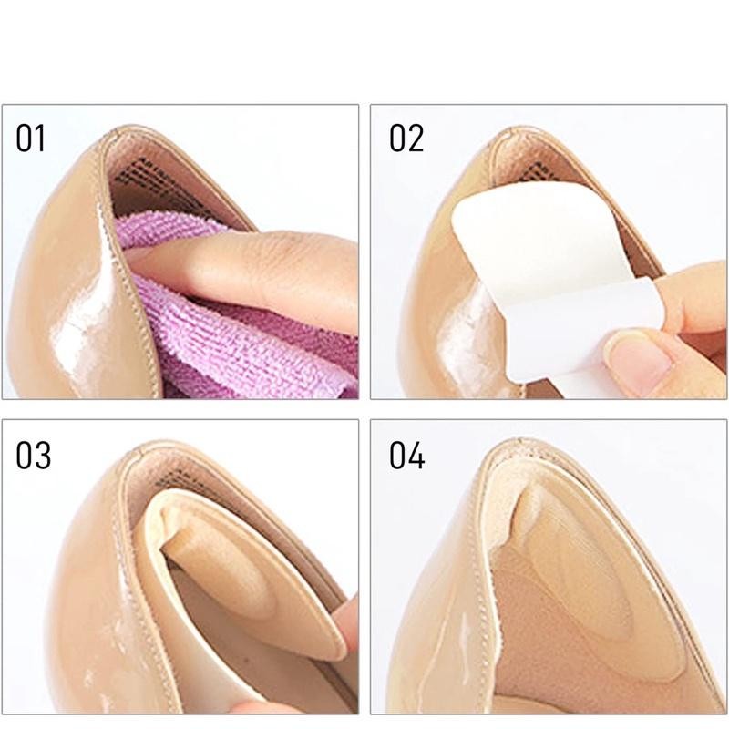 MULTI-FOOTCARE | 后跟贴/鞋头塞/防磨垫：多款可选、解决鞋大磨脚 | 男女通用、高弹舒适 | 现货秒发 Adjustable Heel Pads & Toe Fillers | Multi-Choice Anti-Wear Cushion Inserts