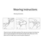 (READYSTOCK) 【New】 60cm Food-Grade Plastic Gloves | Elbow-Length | Waterproof & Durable |  食品级塑料手套 | 长款至手肘