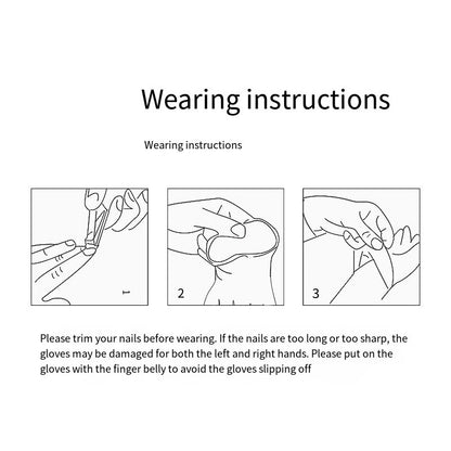 (READYSTOCK) 【New】 60cm Food-Grade Plastic Gloves | Elbow-Length | Waterproof & Durable |  食品级塑料手套 | 长款至手肘